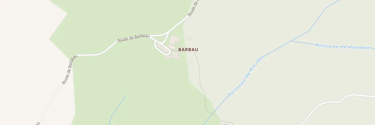 Plan du 22 Rte de Barbeau à Rouairoux