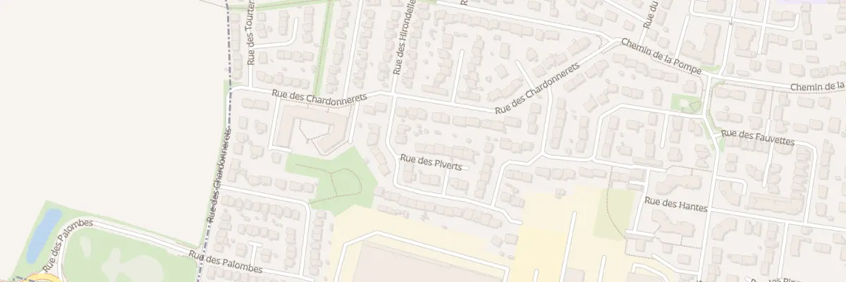Plan du 2 Rue des Piverts à Pontault-Combault
