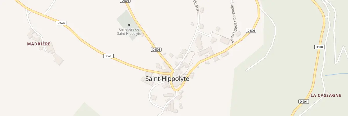 Plan du 5324 Saint Hippolyte à Saint-Hippolyte