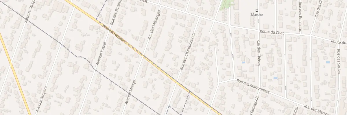 Plan du 5 Rue des Chardonnerets à Courtry