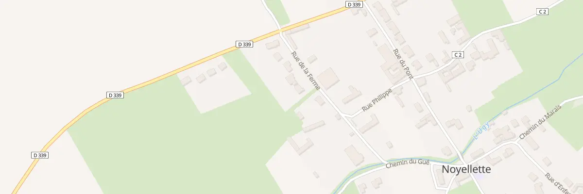 Plan du 309 Rue de la Ferme à Noyellette