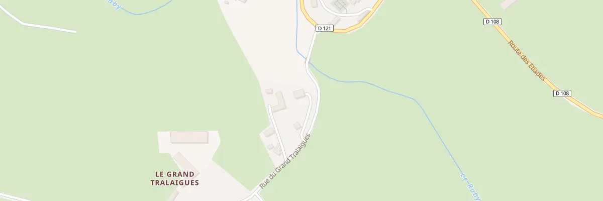 Plan du 5048 Le Grand Tralaigues à Tralaigues