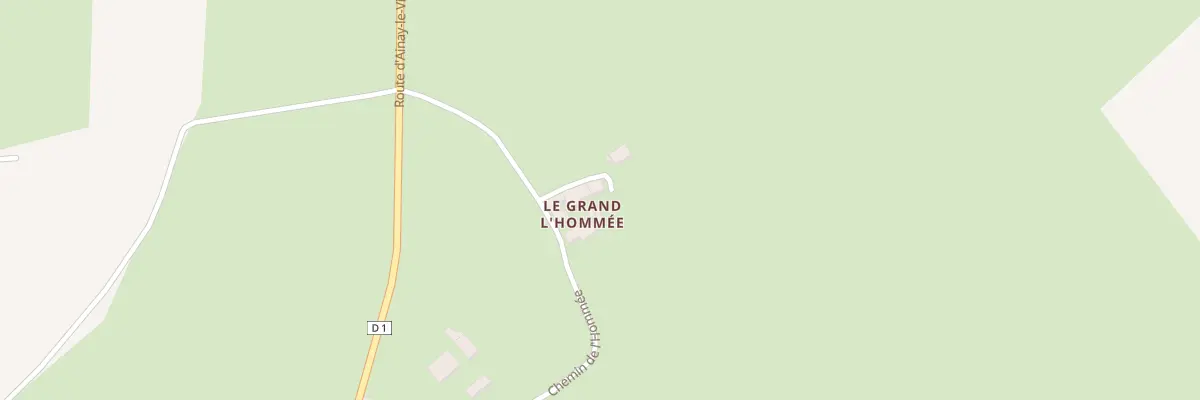 Plan du 17 L’Hommee à Coust