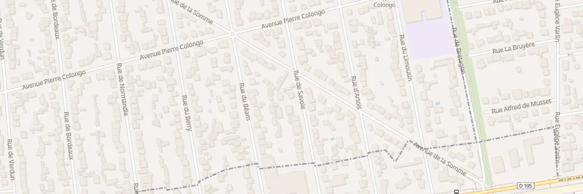 Plan du 152 Rue de Savoie à Tremblay-en-France