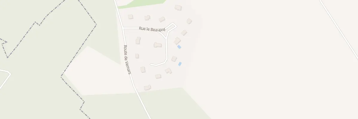 Plan du 8 Rue Le Beaupre à Plailly