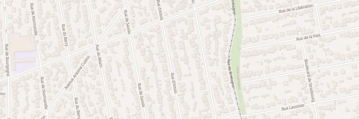 Plan du 45B Rue d’Artois à Tremblay-en-France