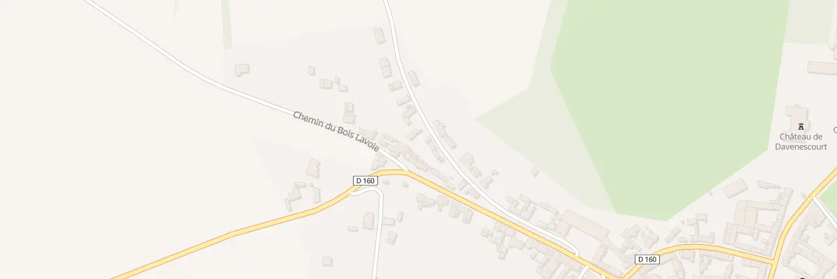 Plan du 7 Rue de Plessier à Davenescourt