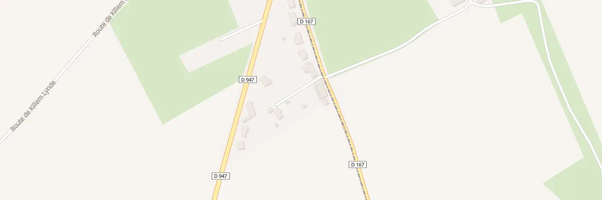 Plan du 20 Rte d’Oost Cappel Cd 917 à Killem
