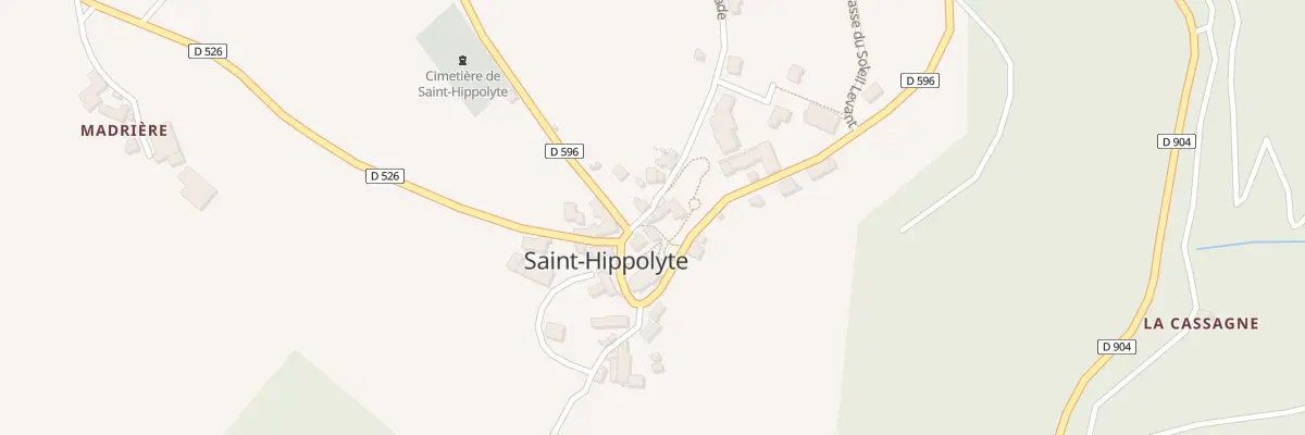 Plan du 5321 Saint Hippolyte à Saint-Hippolyte