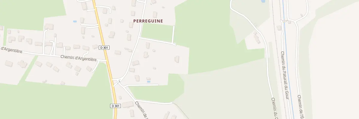 Plan du 10 Che de Perreguines à Saint-Victor
