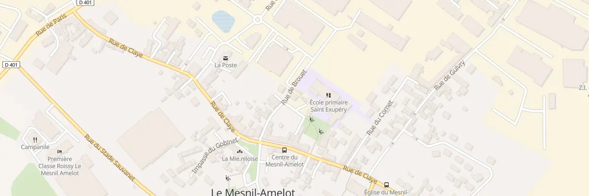 Plan du 2 Rue de Brouet au Mesnil-Amelot
