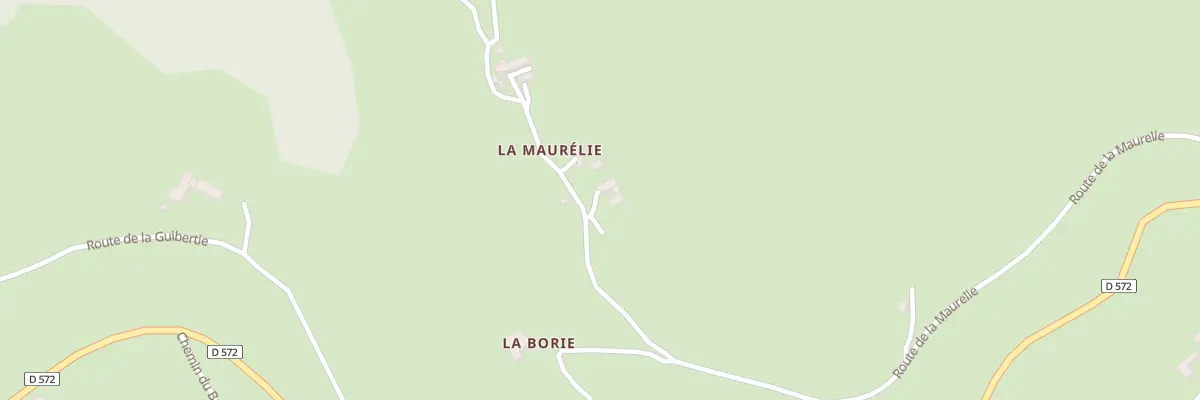 Plan du 5235 La Maurelie à Campouriez