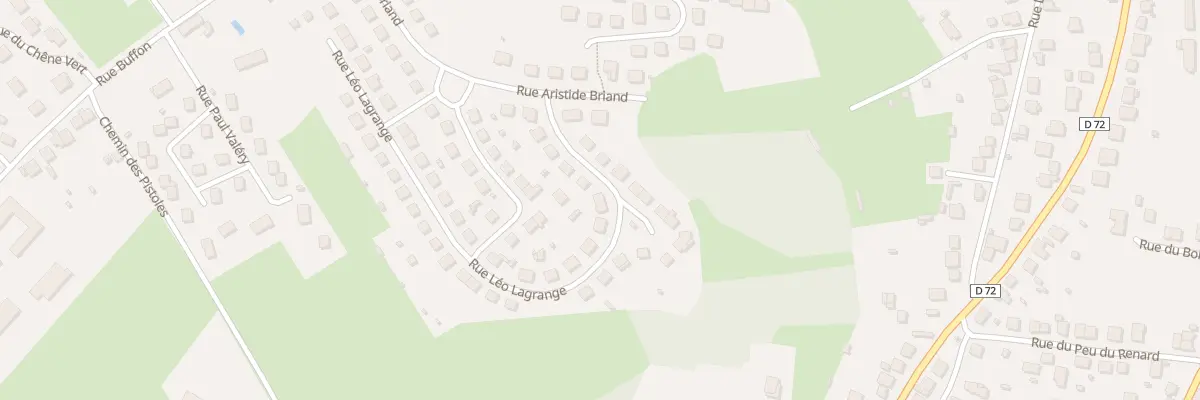 Plan du 10 Rue Léo Lagrange à Montluçon