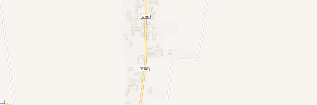 Plan du 34 Rue du Dix Neuf Mars 1962 à Aufferville