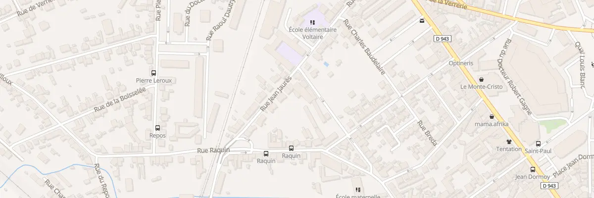Plan du 47B Rue Voltaire à Montluçon