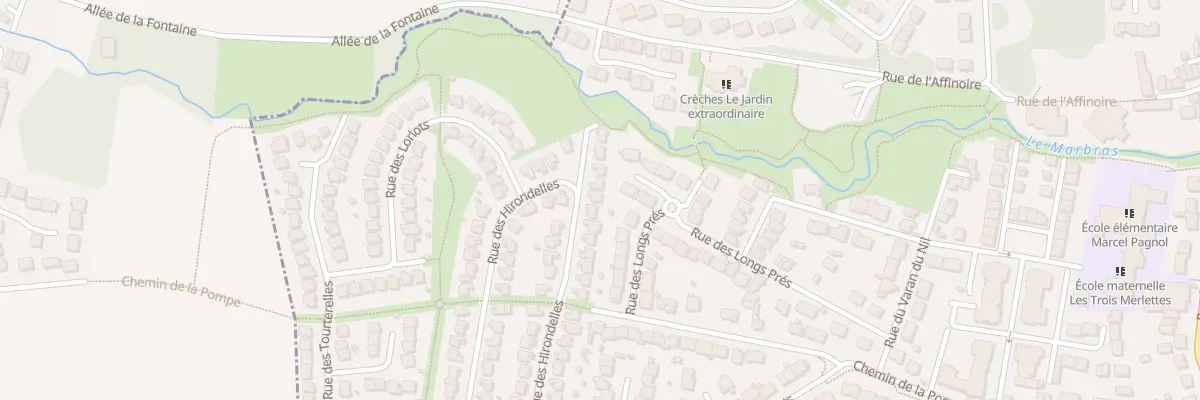 Plan du 34 Rue des Hirondelles à Pontault-Combault