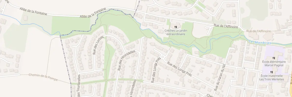 Plan du 38 Rue des Hirondelles à Pontault-Combault