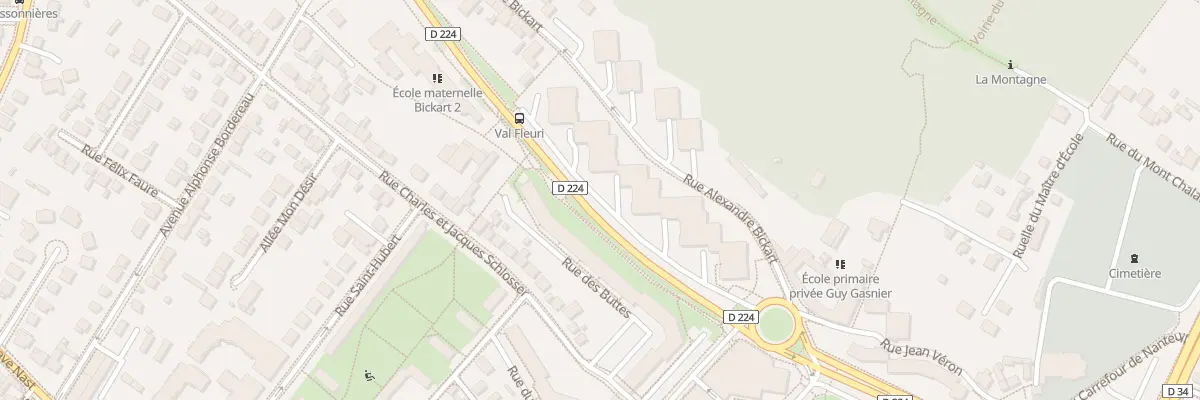 Plan du 45 Rue Alexandre Bickart à Chelles