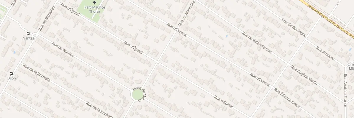 Plan du 50 Rue d’Epinal à Mitry-Mory