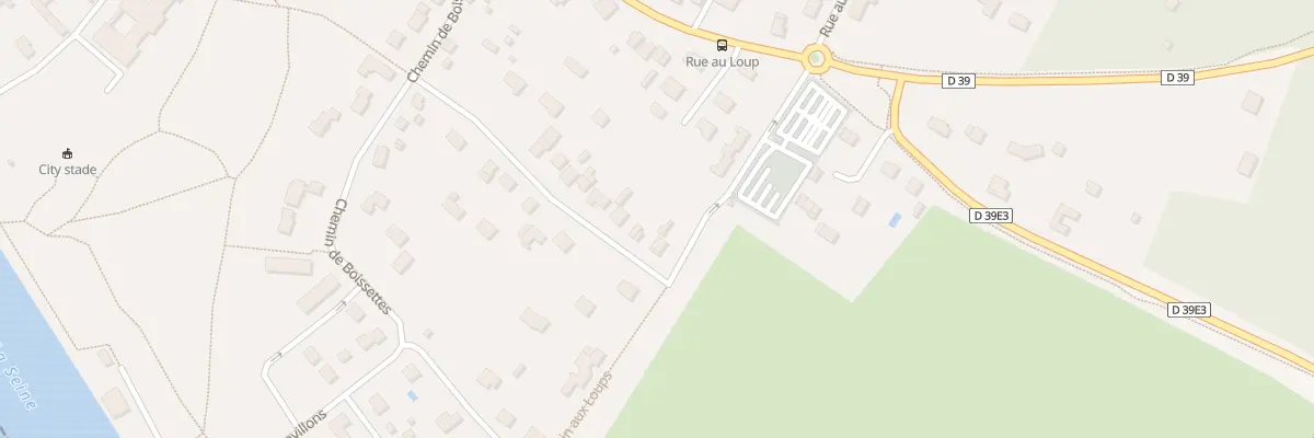 Plan du 19 Rue des Bergères à Boissise-la-Bertrand