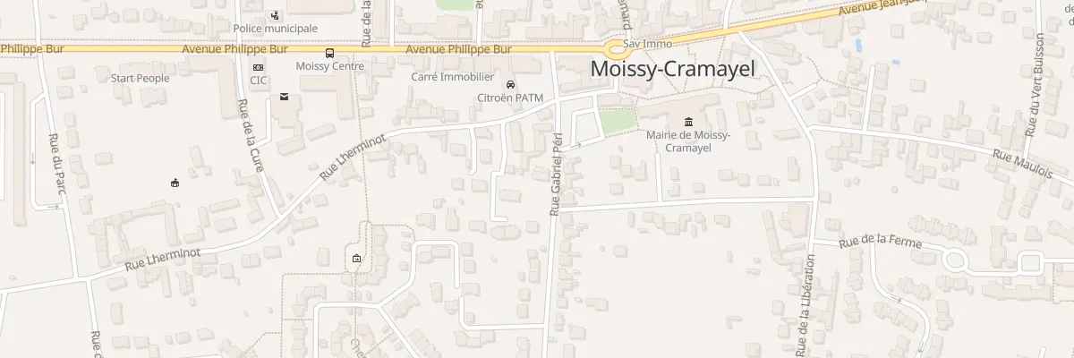 Plan du 64 Rue Gabriel Péri à Moissy-Cramayel