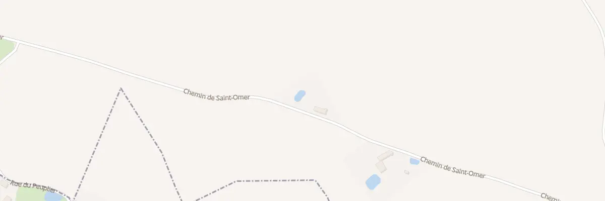 Plan du 1788 Che de Saint-Omer à Caëstre