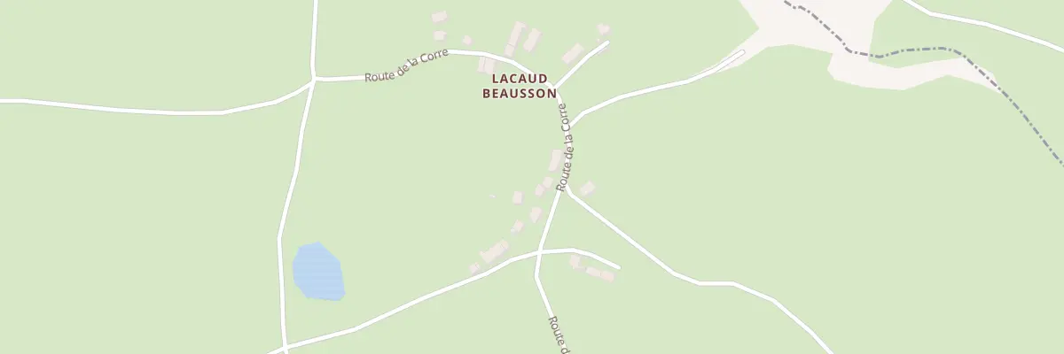 Plan du 5083 Lacaud Bausson à La Petite-Marche