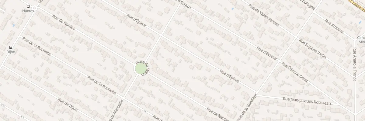 Plan du 39 Rue d’Epinal à Mitry-Mory