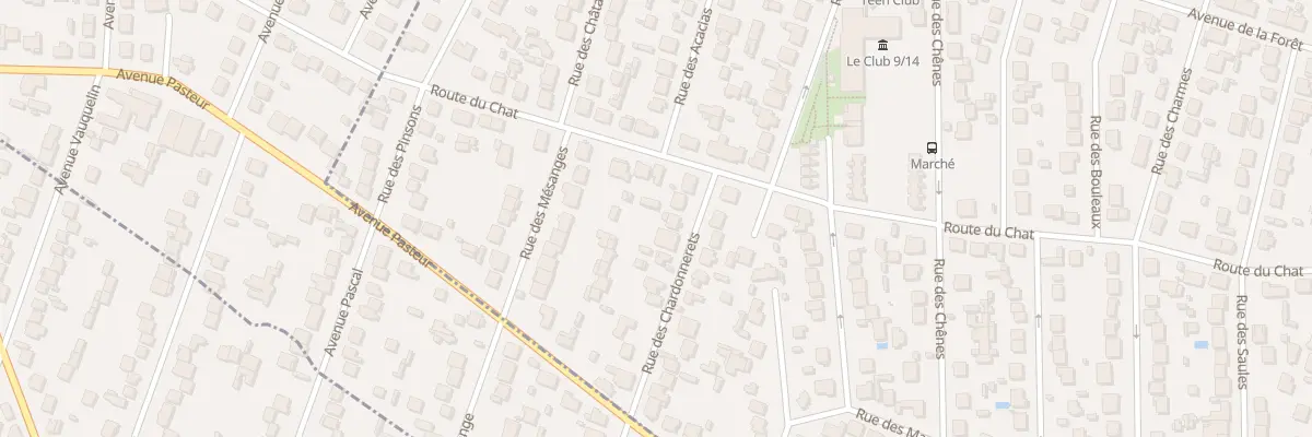 Plan du 21 Rue des Chardonnerets à Courtry