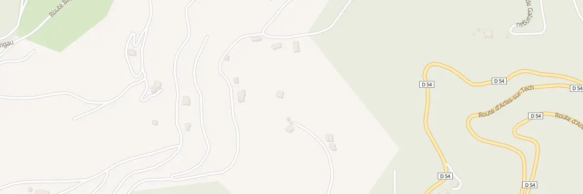 Plan du 3306 Rte d’Arles sur Tech à Montferrer