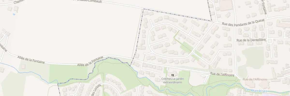 Plan du 44 Rue Marcel Paul à Pontault-Combault