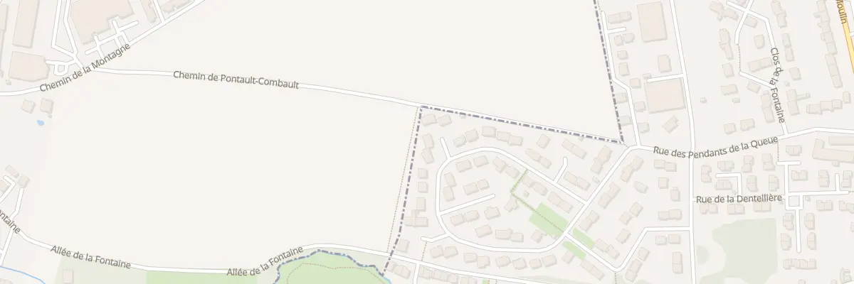 Plan du 34 Rue Marcel Paul à Pontault-Combault