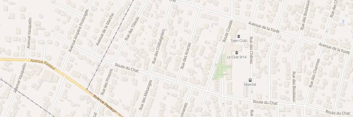 Plan du 7 Rue des Acacias à Courtry