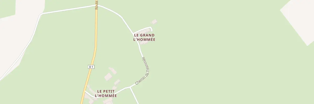 Plan du 19 L’Hommee à Coust