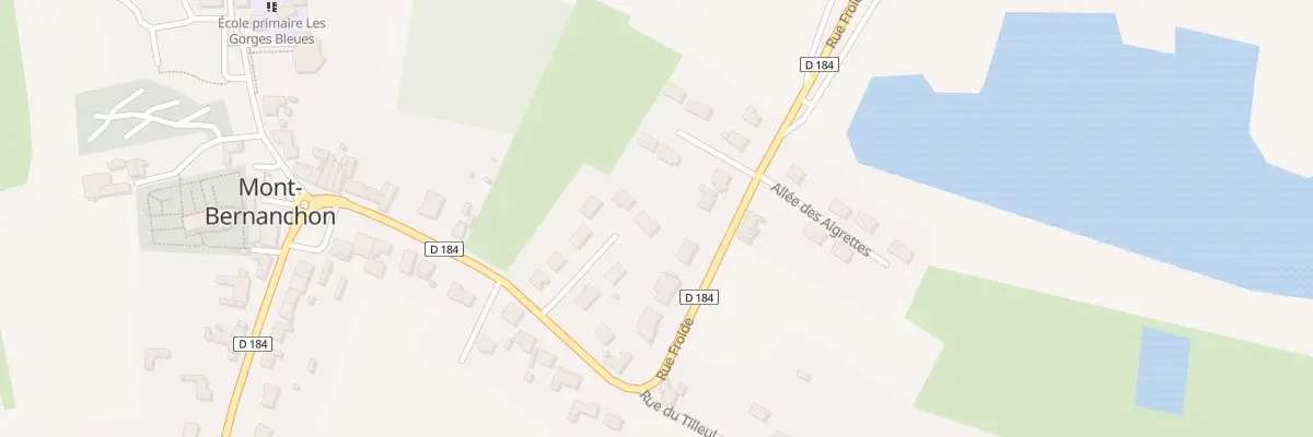 Plan du 5 Lot Le Village à Mont-Bernanchon