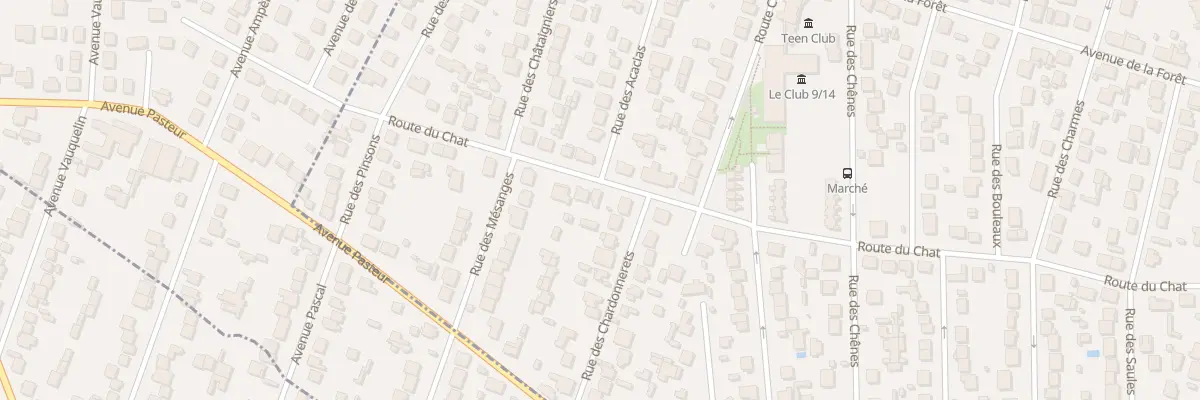 Plan du 28 Rte du Chat à Courtry