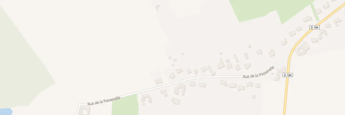Plan du 276 Rue de la Passerelle à Mont-Bernanchon