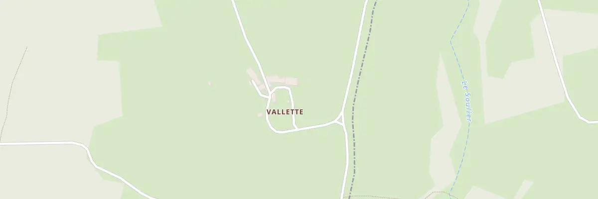Plan du 2 Vallette à Charron