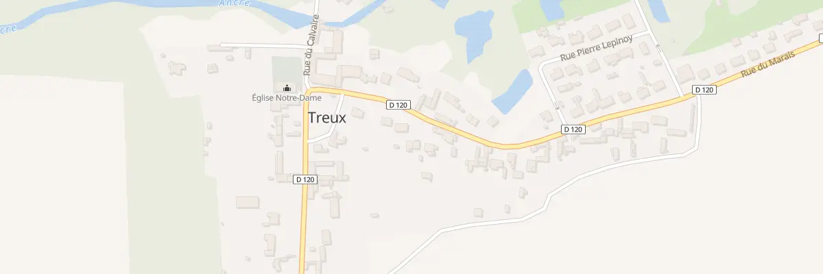 Plan du 1C Rue du Marais à Treux