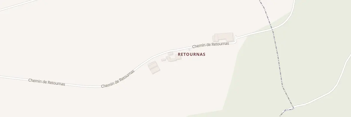 Plan du 5068 Retournas à Montfranc