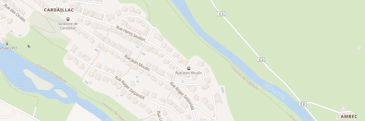 Plan du 48 Rue Jean Moulin à Rodez