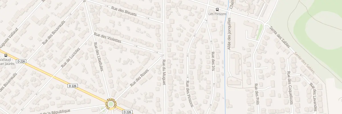 Plan du 26 Rue du Muguet à Champs-sur-Marne