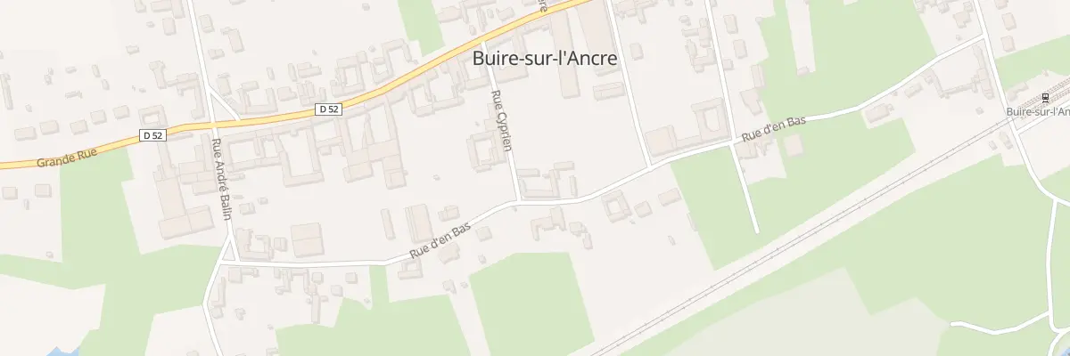 Plan du 1 Rue Cyprien à Buire-sur-l’Ancre