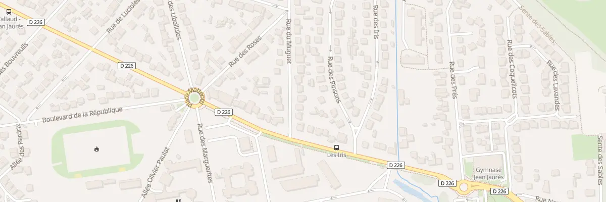 Plan du 8 Rue du Muguet à Champs-sur-Marne