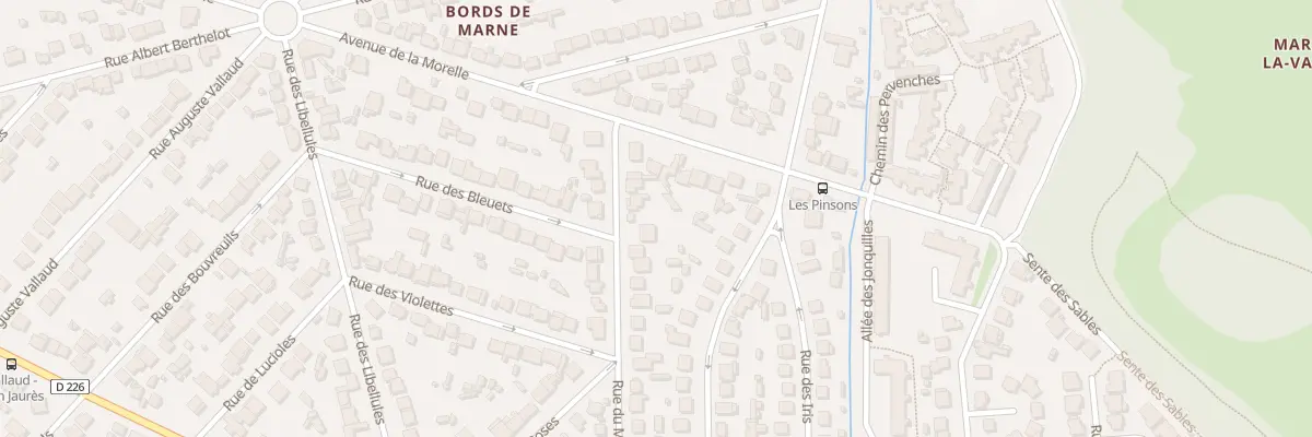 Plan du 52 Rue du Muguet à Champs-sur-Marne