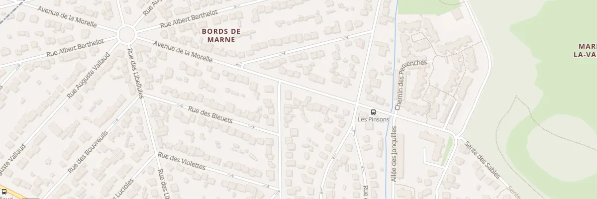 Plan du 54 Av de la Morelle à Champs-sur-Marne