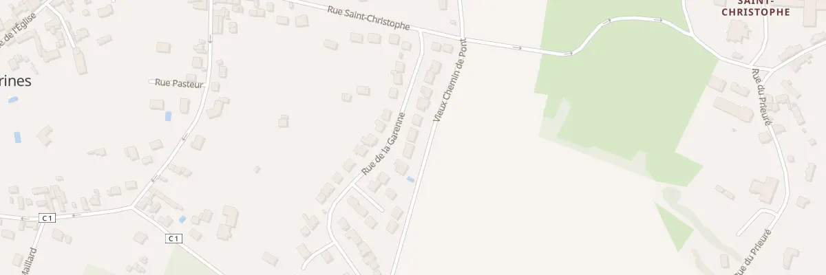 Plan du 32 Rue de la Garenne à Fleurines