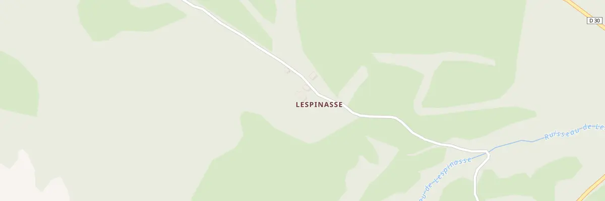 Plan du 5022 Lespinasse au Vaulmier