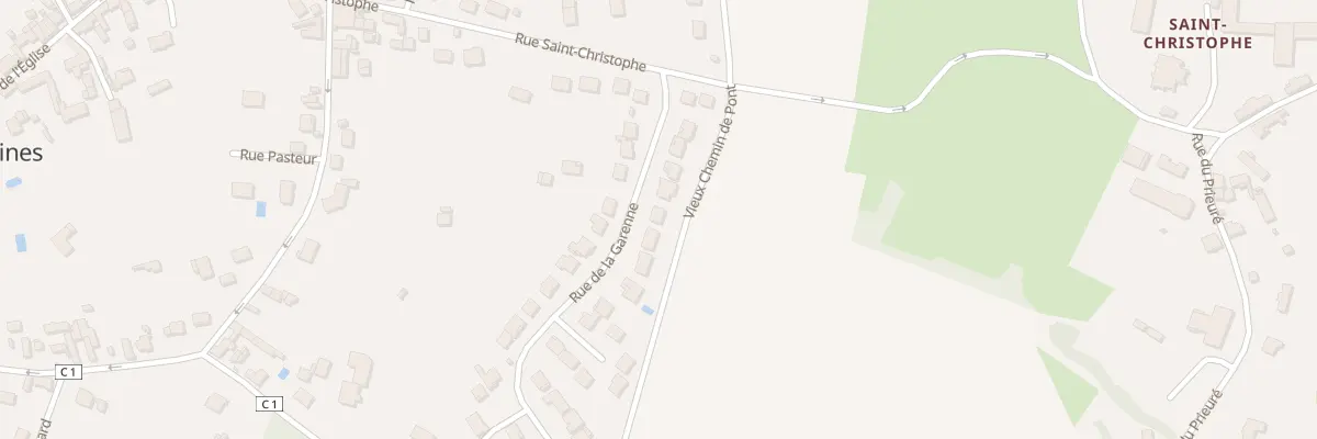 Plan du 34 Rue de la Garenne à Fleurines