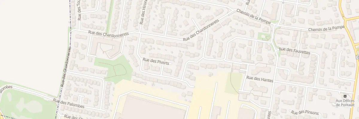 Plan du 28 Rue des Merles à Pontault-Combault